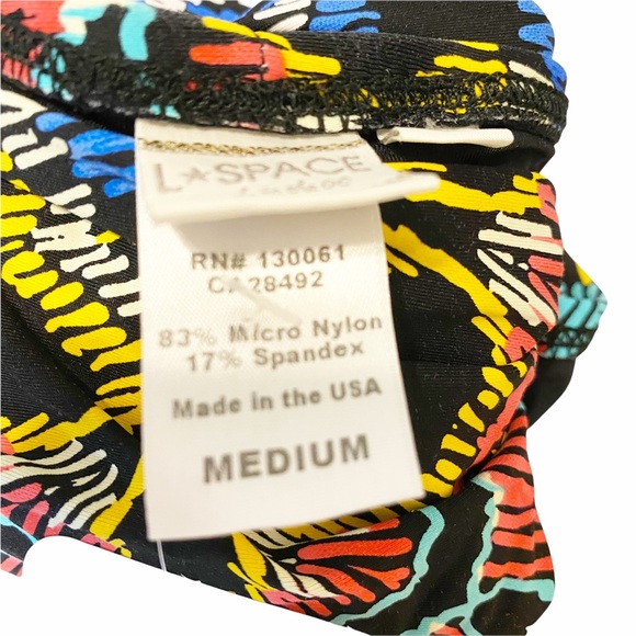 L*Space Wild Night Moroccan Dream Reversible Racerback Bikini - Picture 15 of 15